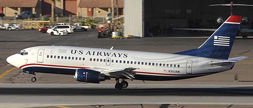 US Airways 737-3G7 N302AW, October 26, 2010